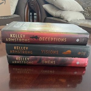 First three novels in Kelley Armstrong’s Cainsville series. Hardcover, used.